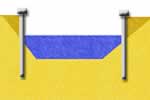 Берегоукріплення з використанням  шпунтини з ПВХ, будівництво набережних в Україні
